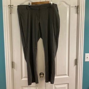Gray 22s Lane Bryant dress pants: the Allie